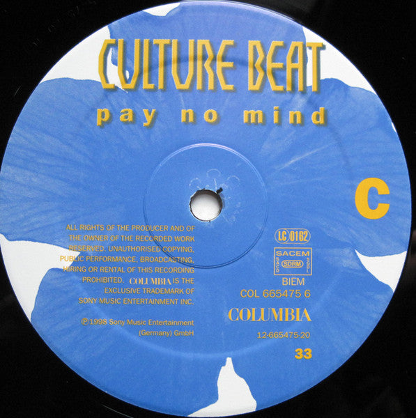 Culture Beat - Pay No Mind