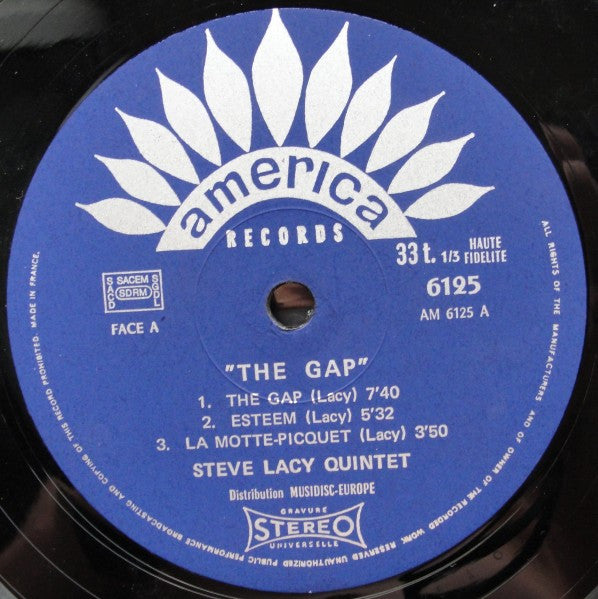 Steve Lacy Quintet - The Gap