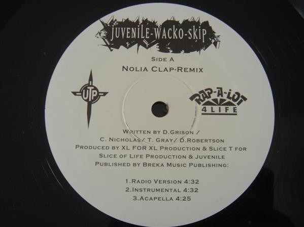 Juvenile (2) - Nolia Clap-Remix / What's Up