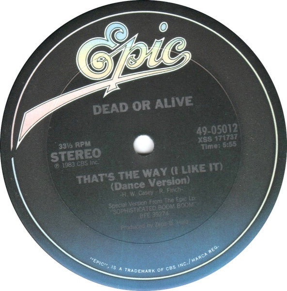 Dead Or Alive - That's The Way (I Like It) (Dance Version)