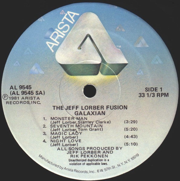 The Jeff Lorber Fusion - Galaxian