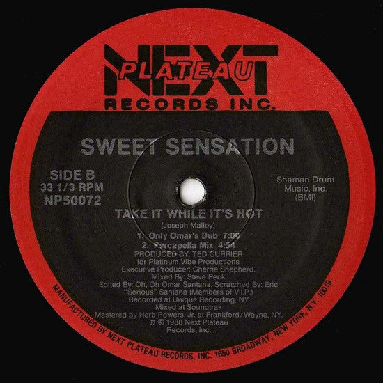 Sweet Sensation - Take It While It's Hot