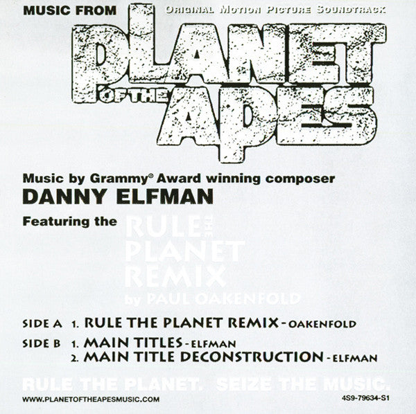 Original Motion Picture Soundtrack Planet Of The Apes