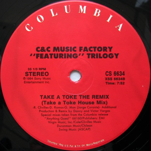 C + C Music Factory - Take A Toke (The Remix)