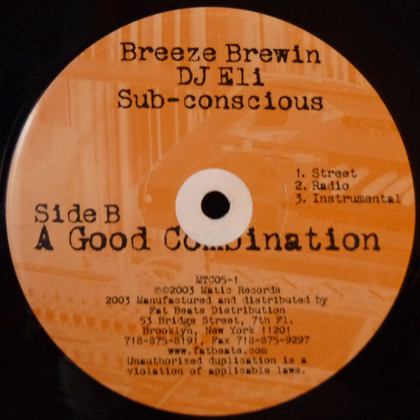 Breezly Brewin - Bezerkowitz / A Good Combination