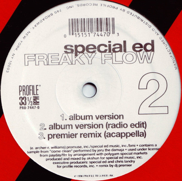 Special Ed - Freaky Flow