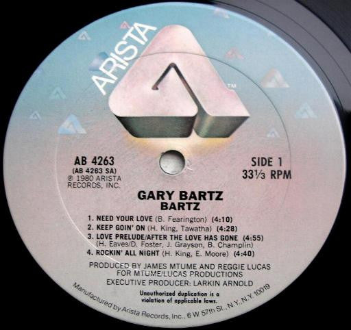Gary Bartz - Bartz