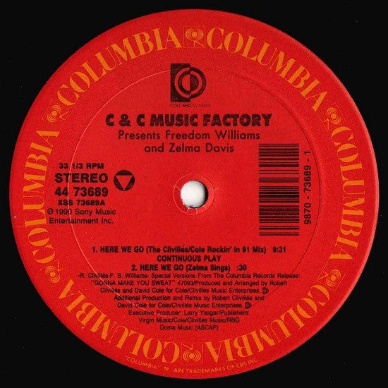 C + C Music Factory - Here We Go