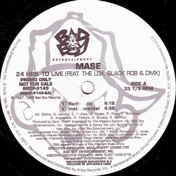 Mase - 24 Hrs. To Live