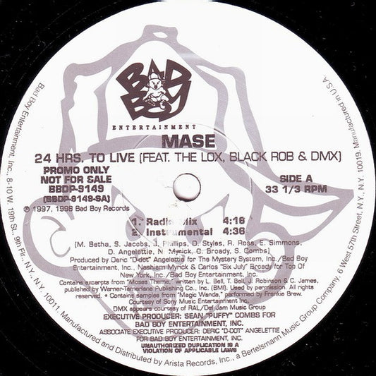 Mase - 24 Hrs. To Live