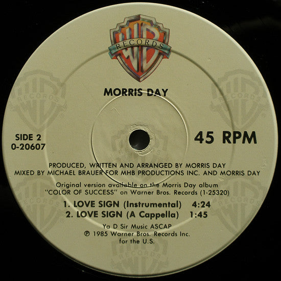 Morris Day - Love Sign