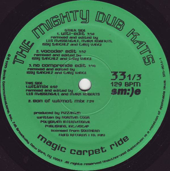 Mighty Dub Katz - Magic Carpet Ride