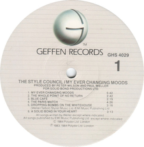 Style Council, The - My Ever Changing Moods