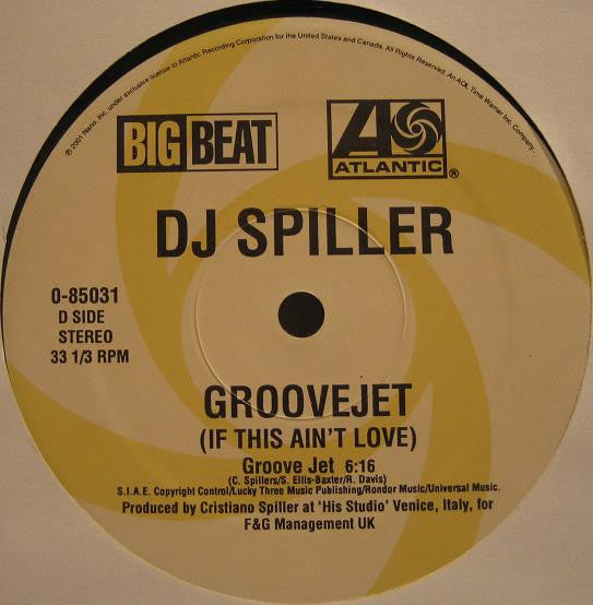 Spiller - Groovejet (If This Ain't Love)