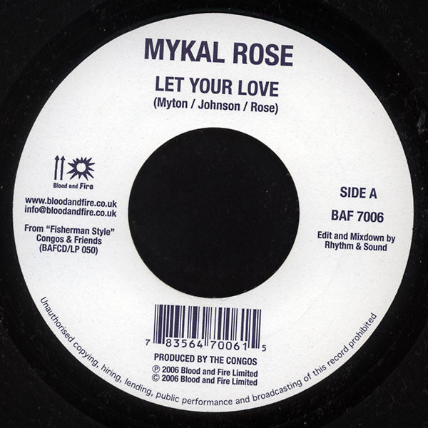 Michael Rose - Let Your Love / Jig Jig Jig