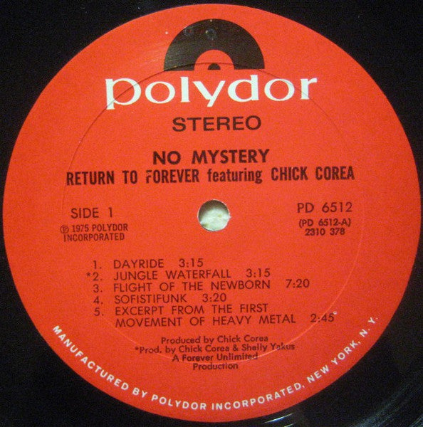 Return To Forever - No Mystery