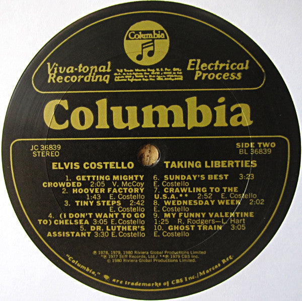 Elvis Costello - Taking Liberties