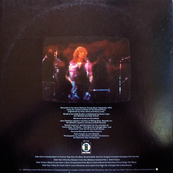 Joni Mitchell - Shadows And Light