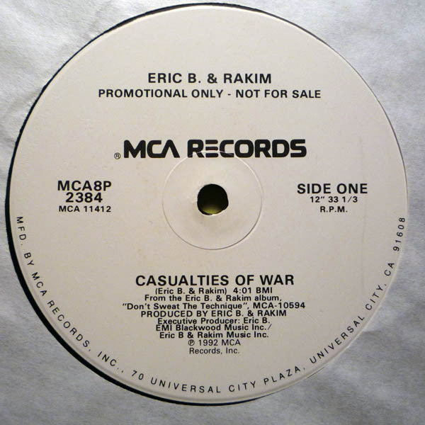 Eric B. & Rakim - Casualties Of War