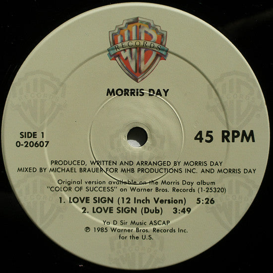 Morris Day - Love Sign