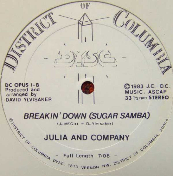 Julia And Company - Breakin' Down (Sugar Samba)