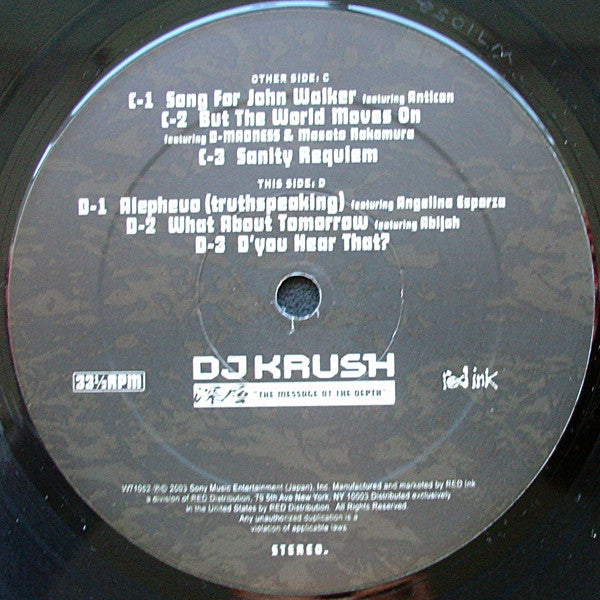 深層 "The Message At The Depth"