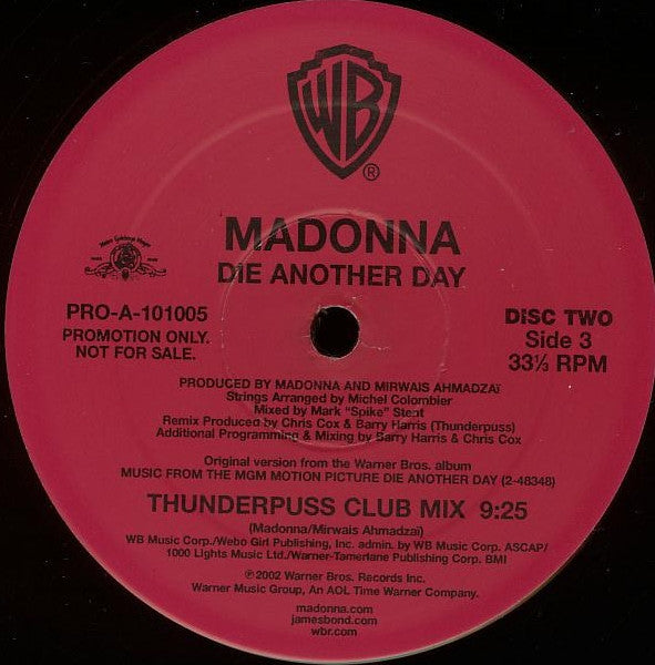 Madonna - Die Another Day (The Remixes)