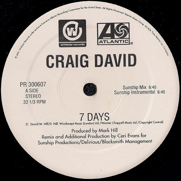 Craig David - 7 Days