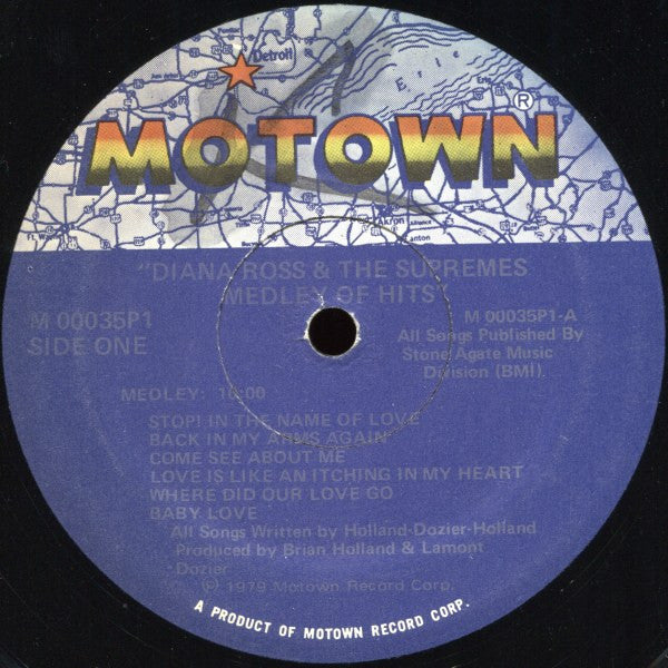 The Supremes - Medley Of Hits / No One Gets The Prize / The Boss