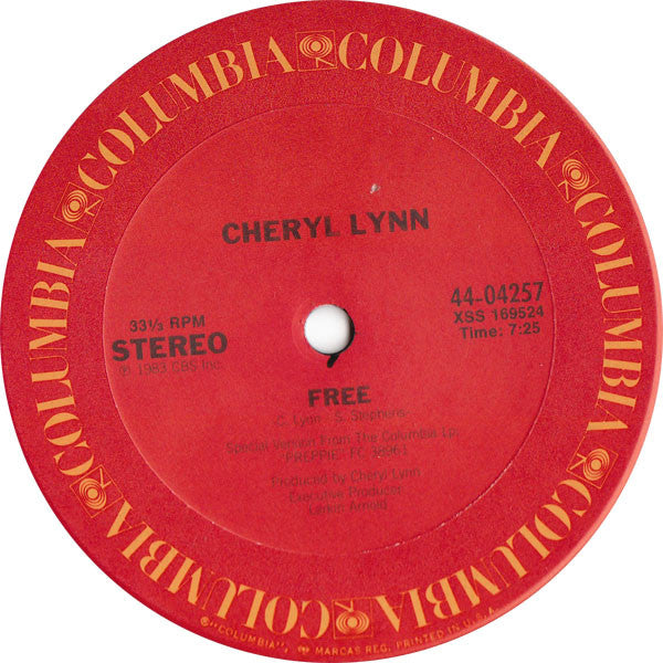 Cheryl Lynn - Encore / Free