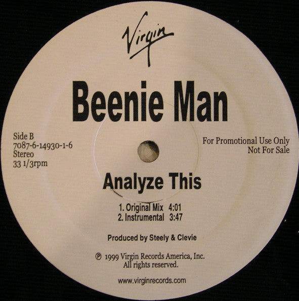 Beenie Man - Haters And Fools / Analyze This