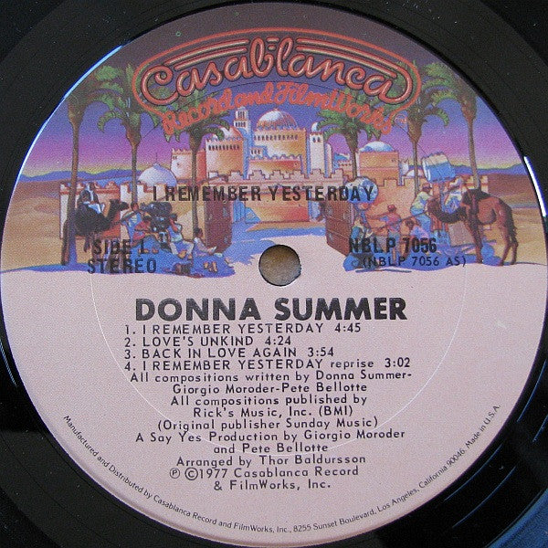 Donna Summer - I Remember Yesterday