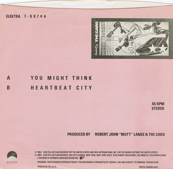 The Cars - You Might Think