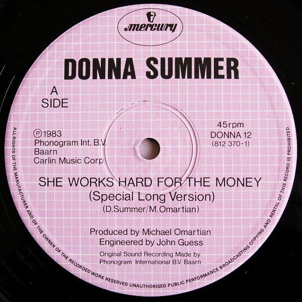 Donna Summer - She Works Hard For The Money