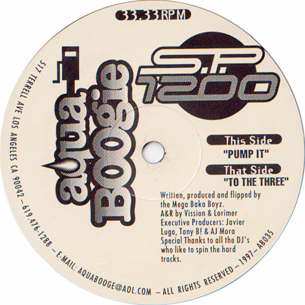 S.P. 1200 - Pump It / To The Three