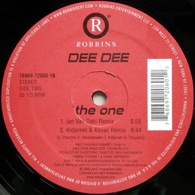 Dee Dee - The One