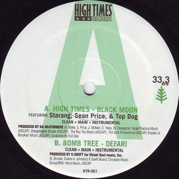 Black Moon - High Times / Bomb Tree