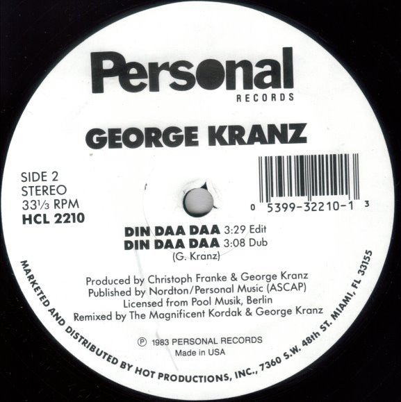 George Kranz - Din Daa Daa