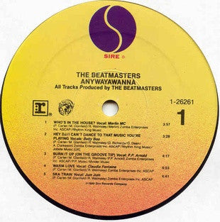 The Beatmasters - Anywayawanna