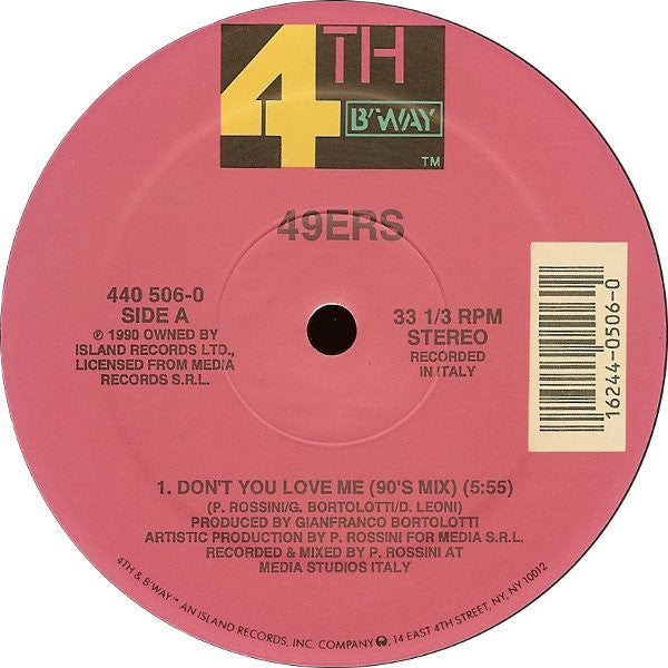 49ers - Don't You Love Me