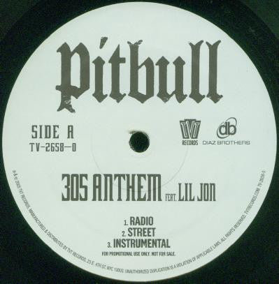 Pitbull - 305 Anthem / She's Freaky