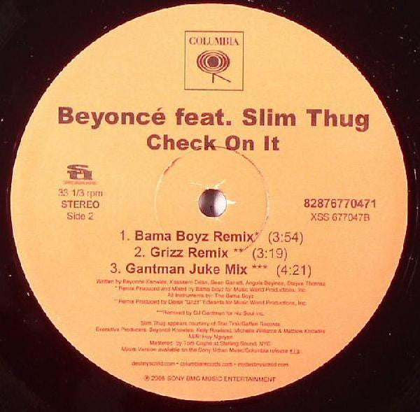 Beyoncé - Check On It