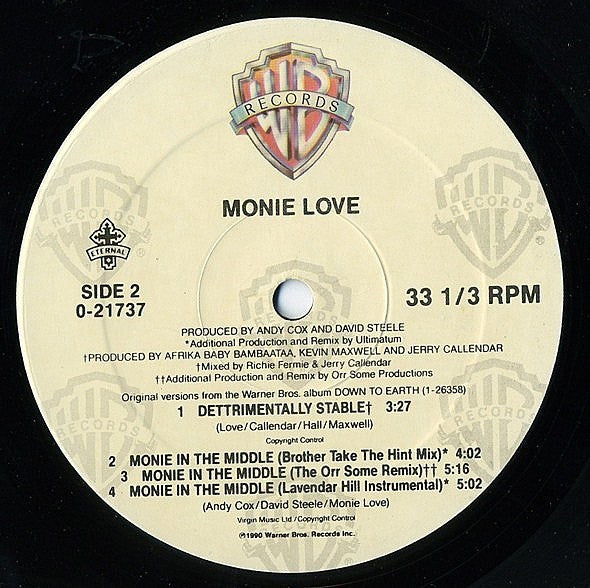Monie Love - Monie In The Middle