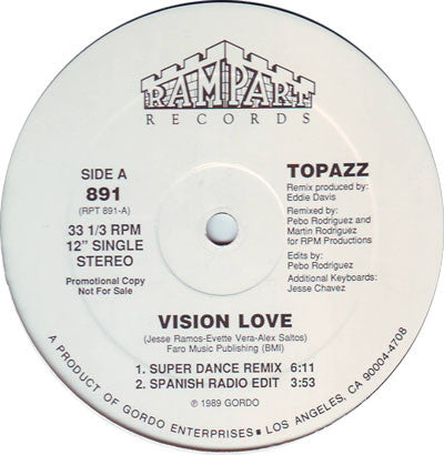 Topazz (2) - Vision Love (Super Dance Remix)