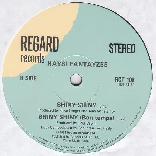 Haysi Fantayzee - Shiny Shiny (Dance Version)