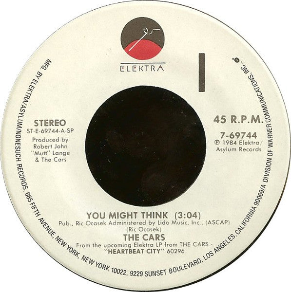 The Cars - You Might Think