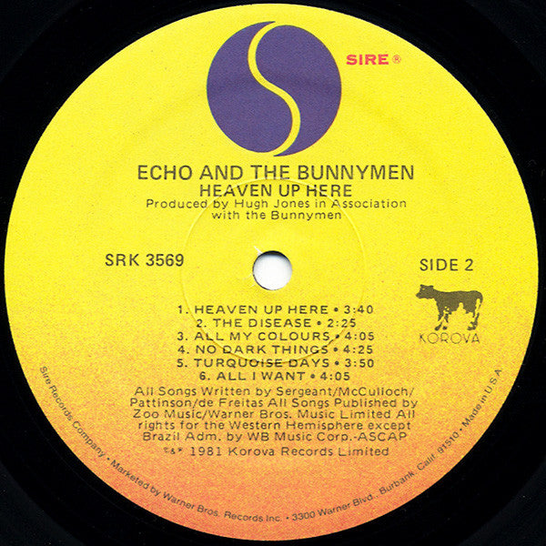 Echo & The Bunnymen - Heaven Up Here
