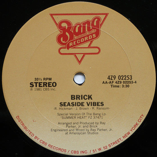 Brick - Sweat (Til You Get Wet)