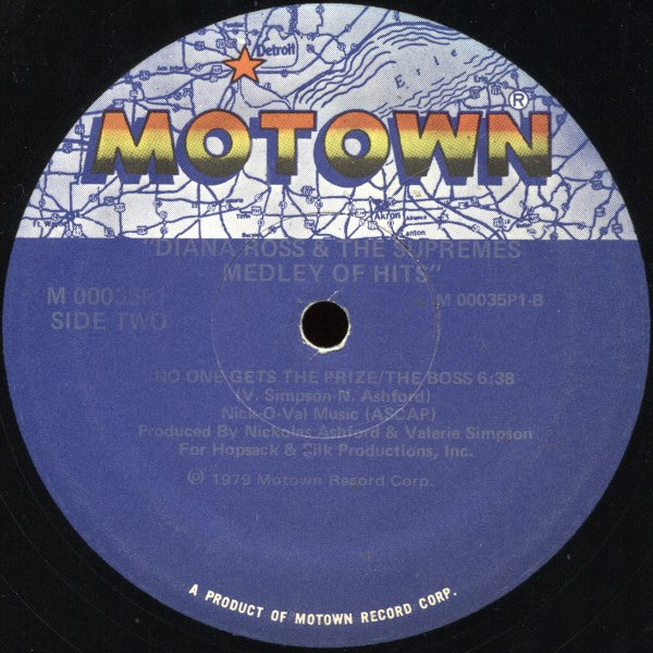 The Supremes - Medley Of Hits / No One Gets The Prize / The Boss