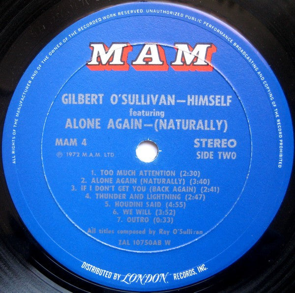 Gilbert O'Sullivan - Himself